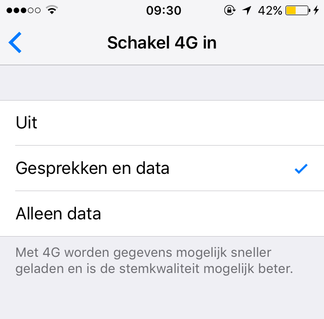 VoLTE KPN