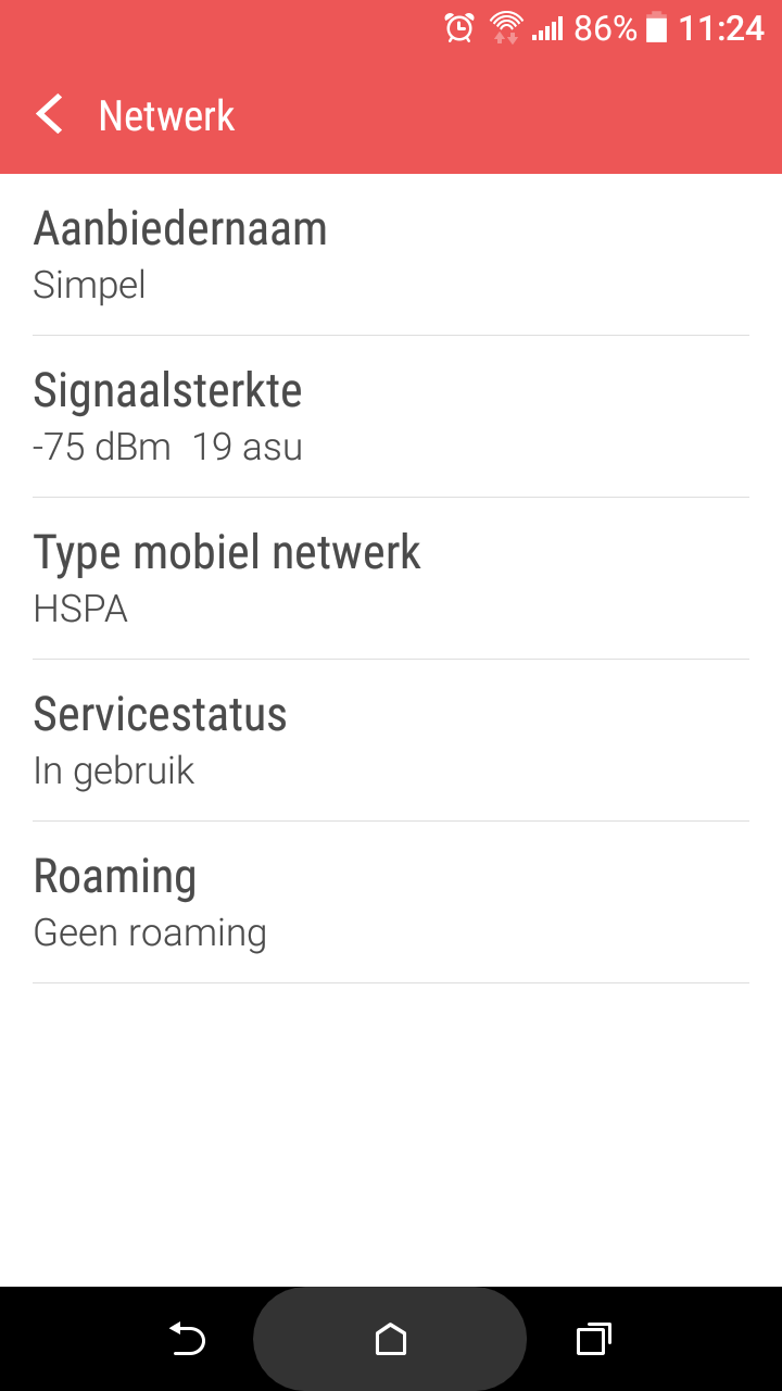 Android / Netwerk