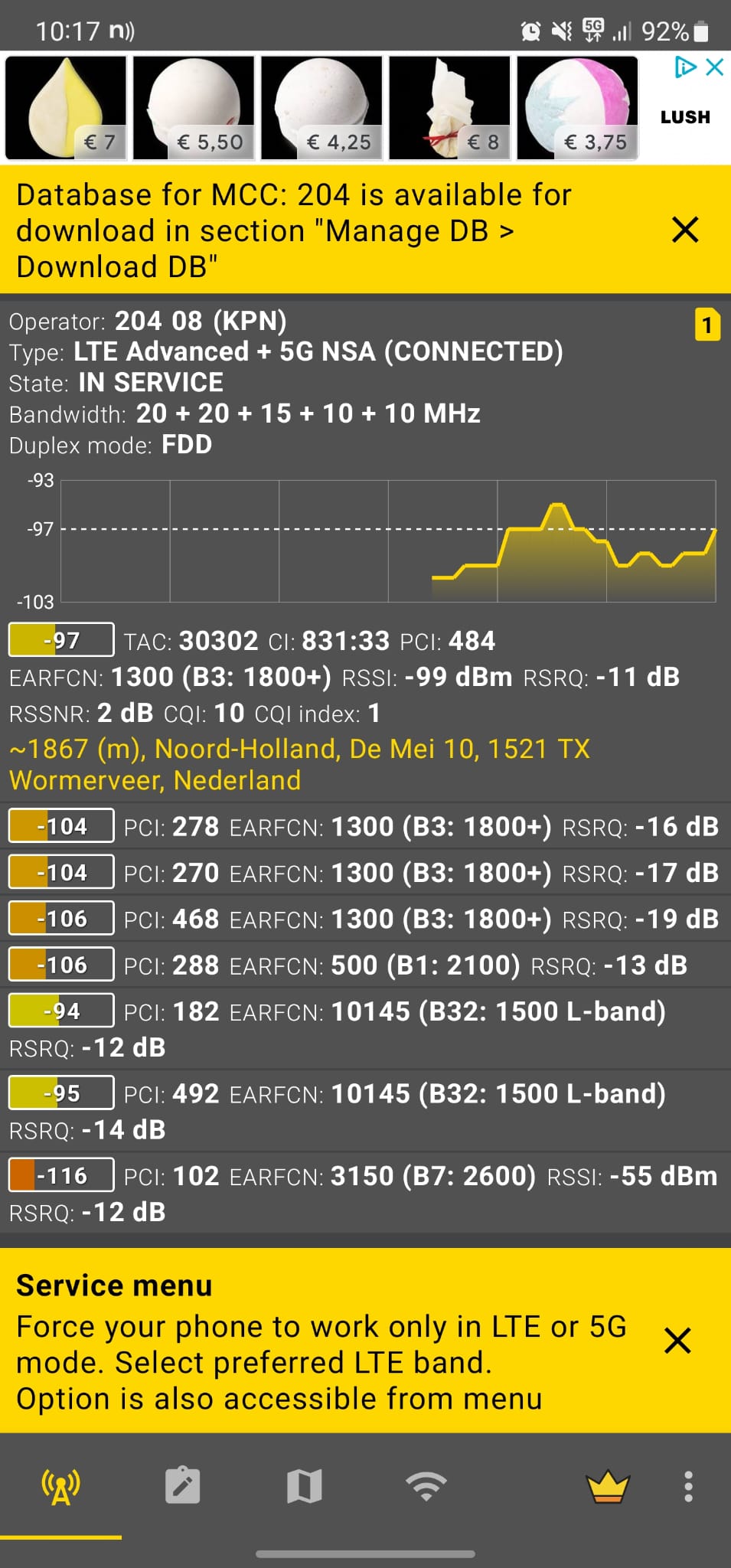 netmonitor overzicht